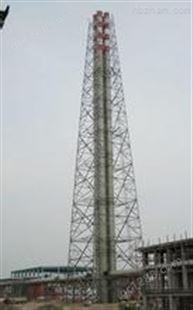 电厂玻璃钢立式烟囱塔架