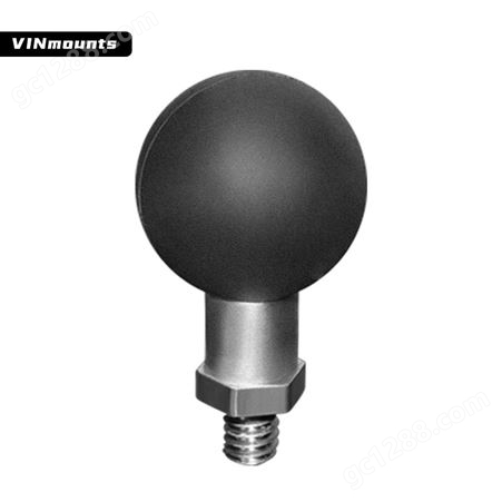 VINmounts®带1/4”20x0.3”螺栓工业球头底座适配1”球头“B”尺寸