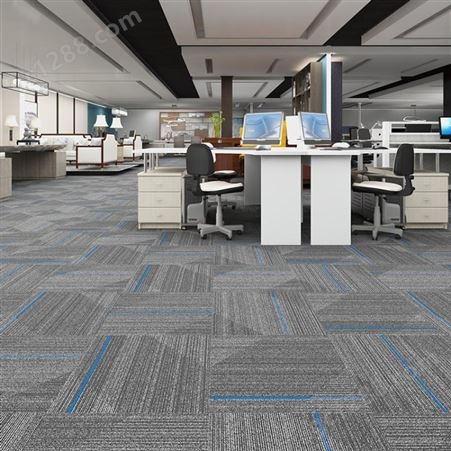 探索系列办公室地毯写字楼满铺酒店会议室工程方块拼接地毯 拼接