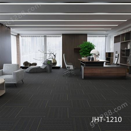 JHT1210办公室地毯地垫工厂方块会议室工程写字楼地毯 拼接
