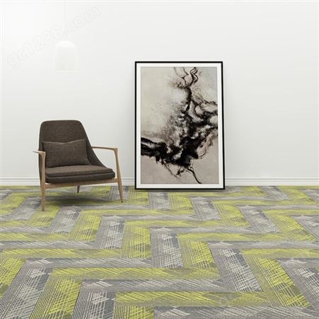 素描1系列办公室地毯会议室工程写字楼酒店尼龙阻燃长条拼接地毯